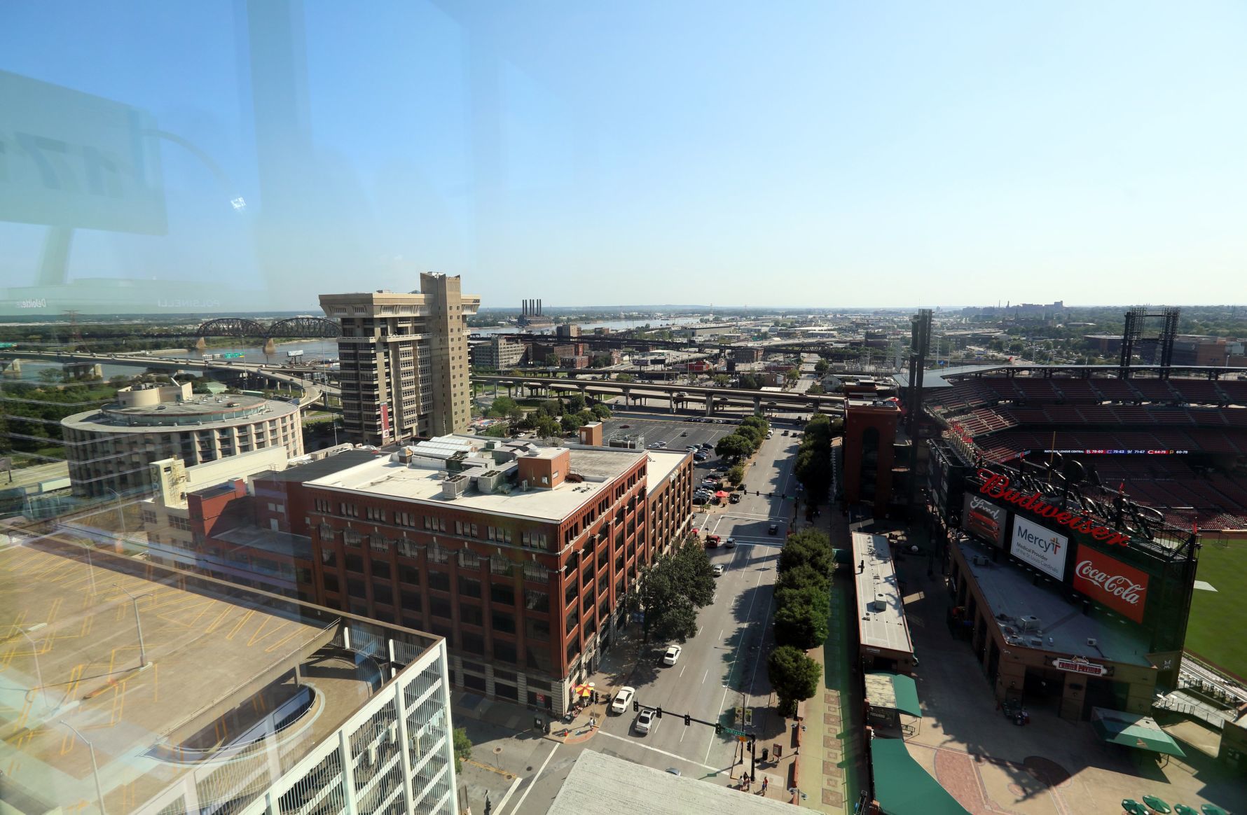 Views from One Cardinal Way residential tower